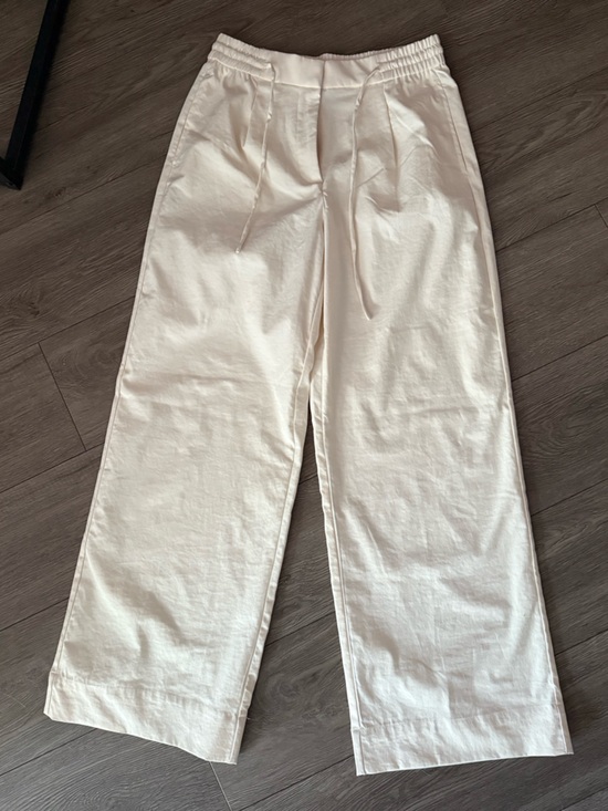Dynamite Pants - Dynamite Ivory Elastic Waist Pants